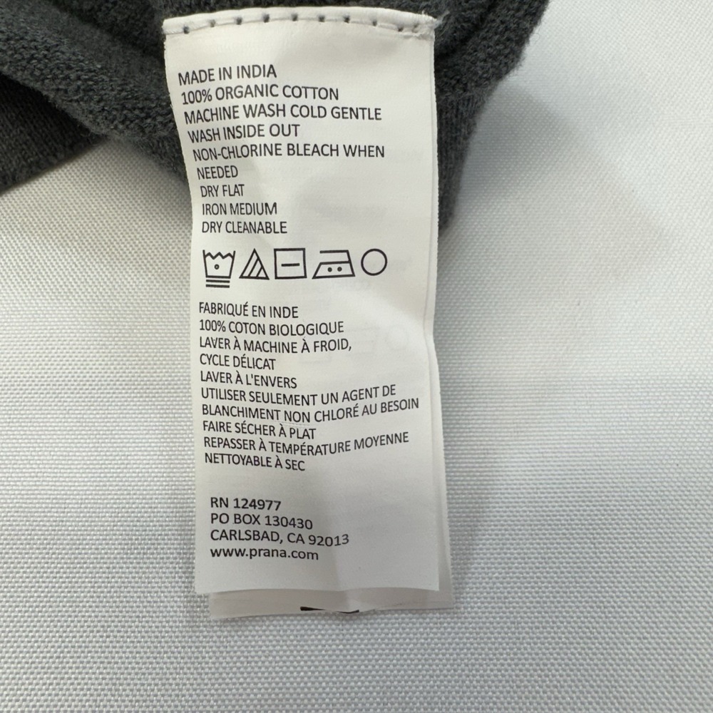 Prana Dress Medium Yarrah Sweater Dress 100% Organic Cotton Cottagecore Boho NEW - Picture 14 of 16
